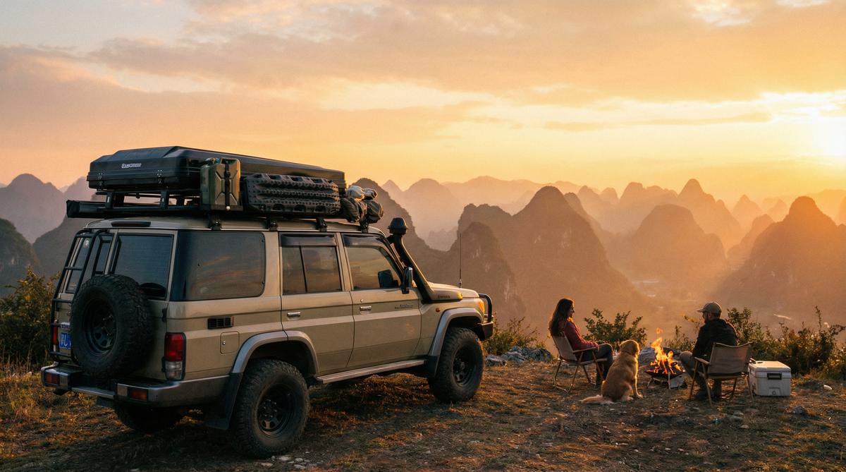 小马拉大车-旅行车自驾视频